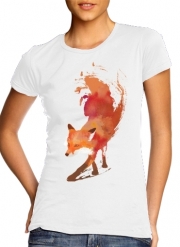 T shirt Renard Vulpes Femme petits prix