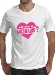 T shirt veux outlet tu etre ma marraine