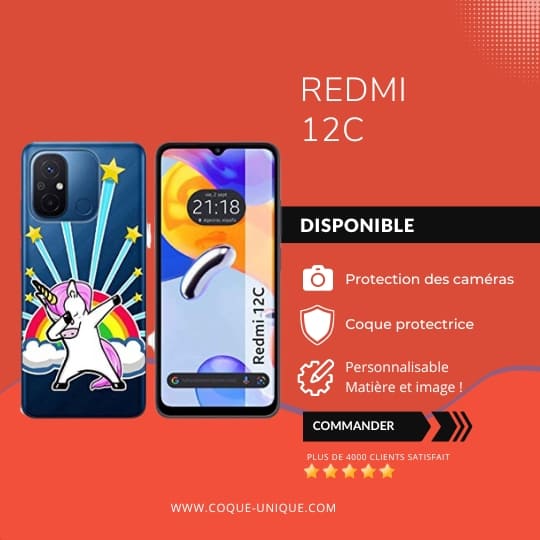 Coque Xiaomi Redmi Note 12 Pro 4G personnalisée