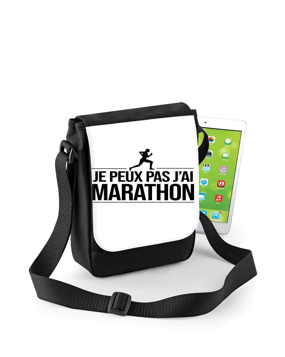 Sacoche Je peux pas j'ai marathon