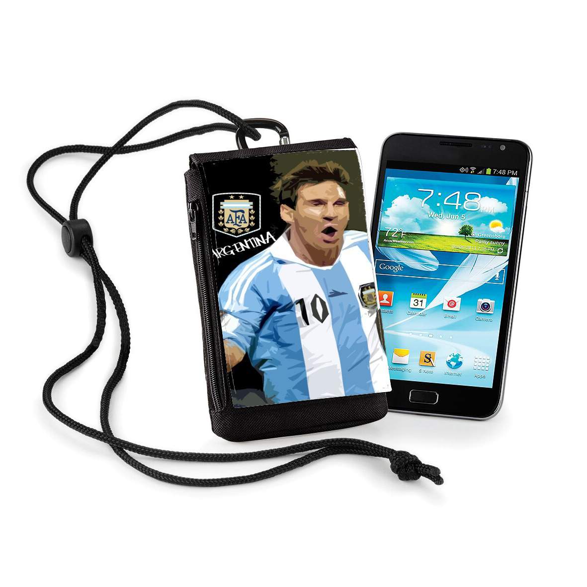 Pochette Argentina Foot 2014