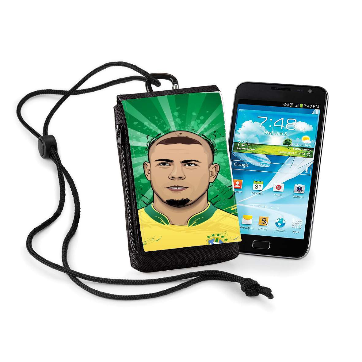 Pochette Football Legends: Ronaldo R9 Brasil 