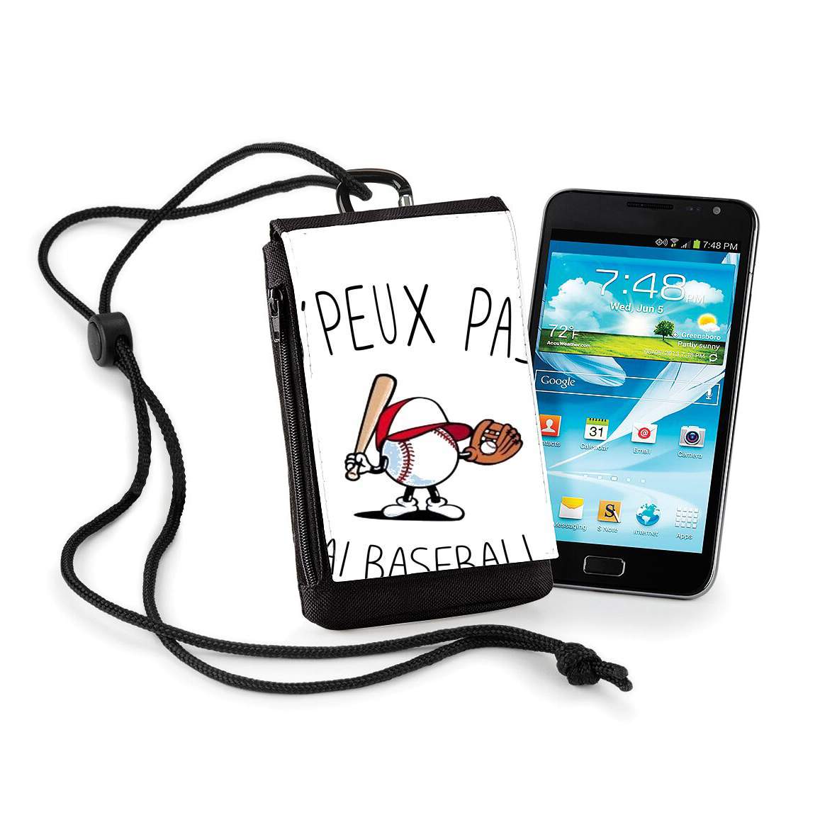 Pochette Je peux pas j'ai Baseball