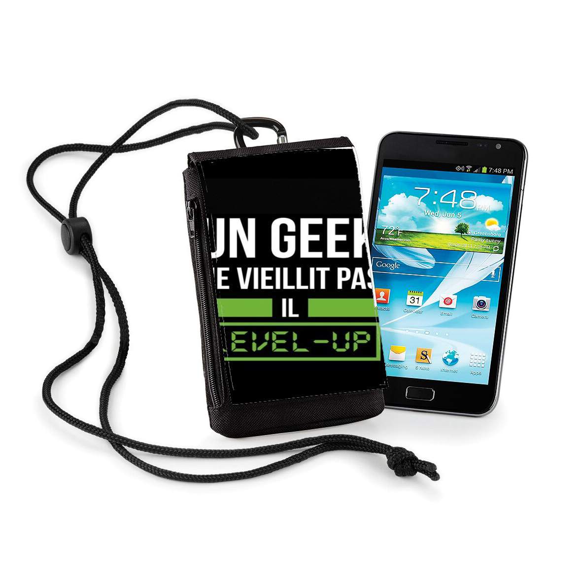 Pochette Un Geek ne vieillit pas il level up