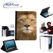 pochette SAMSUNG GALAXY TAB A6 10'' avec clip ceinture Africa Lion