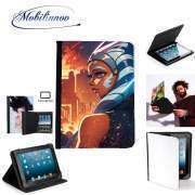 pochette SAMSUNG GALAXY TAB A6 10'' avec clip ceinture Ahsoka 