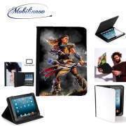 pochette SAMSUNG GALAXY TAB A6 10'' avec clip ceinture Aloy Horizon Zero Dawn