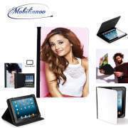 pochette SAMSUNG GALAXY TAB A6 10'' avec clip ceinture Ariana Grande