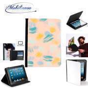 pochette SAMSUNG GALAXY TAB A6 10'' avec clip ceinture BRUSH STROKES