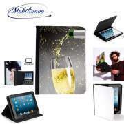 pochette SAMSUNG GALAXY TAB A6 10'' avec clip ceinture Champagne is Party