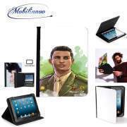 pochette SAMSUNG GALAXY TAB A6 10'' avec clip ceinture El Comandante CR7