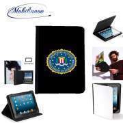 pochette SAMSUNG GALAXY TAB A6 10'' avec clip ceinture FBI Federal Bureau Of Investigation