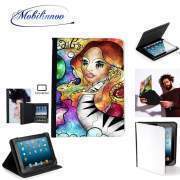 pochette SAMSUNG GALAXY TAB A6 10'' avec clip ceinture Gaga oo la la