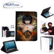 pochette SAMSUNG GALAXY TAB A6 10'' avec clip ceinture Ghost in the shell Fan Art