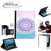 pochette SAMSUNG GALAXY TAB A6 10'' avec clip ceinture Frozen Mandala