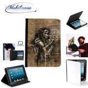 pochette SAMSUNG GALAXY TAB A6 10'' avec clip ceinture Grunge Michonne 