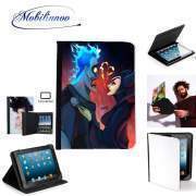 pochette SAMSUNG GALAXY TAB A6 10'' avec clip ceinture Hades x Maleficent