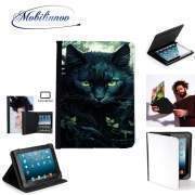 pochette Lenovo Tab 10" avec clip ceinture I Love Cats v1