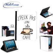 pochette SAMSUNG GALAXY TAB A6 10'' avec clip ceinture Je peux pas j'ai café