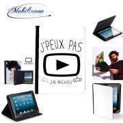 pochette SAMSUNG GALAXY TAB A6 10'' avec clip ceinture Je peux pas j'ai Michou