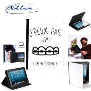 pochette SAMSUNG GALAXY TAB A6 10'' avec clip ceinture Je peux pas j'ai orthodontie