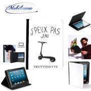 pochette SAMSUNG GALAXY TAB A6 10'' avec clip ceinture Je peux pas jai trottinette