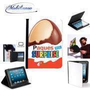 pochette Lenovo Tab 10" avec clip ceinture Joyeuses Paques Inspired by Kinder Surprise