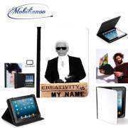 pochette Lenovo Tab 10" avec clip ceinture Karl Lagerfeld Creativity is my name