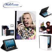 pochette SAMSUNG GALAXY TAB A6 10'' avec clip ceinture Matt Pokora