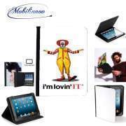 pochette SAMSUNG GALAXY TAB A6 10'' avec clip ceinture Mcdonalds Im lovin it - Clown Horror