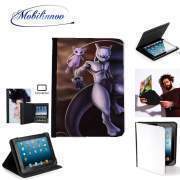 pochette SAMSUNG GALAXY TAB A6 10'' avec clip ceinture Mew And Mewtwo Fanart