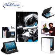 pochette SAMSUNG GALAXY TAB A6 10'' avec clip ceinture Nightwing FanArt