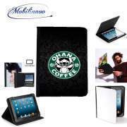 pochette Lenovo Tab 10" avec clip ceinture Ohana Coffee