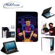 pochette SAMSUNG GALAXY TAB A6 10'' avec clip ceinture Philippe Brazilian Blaugrana