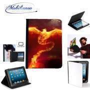 pochette SAMSUNG GALAXY TAB A6 10'' avec clip ceinture Phoenix in Fire