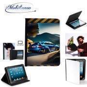 pochette Lenovo Tab 10" avec clip ceinture Racing Speed Car V3