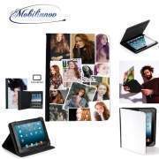 pochette SAMSUNG GALAXY TAB A6 10'' avec clip ceinture Sadie Sink collage