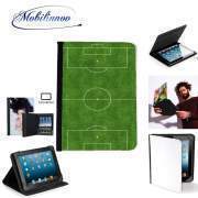 pochette SAMSUNG GALAXY TAB A6 10'' avec clip ceinture Terrain de football