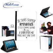 pochette SAMSUNG GALAXY TAB A6 10'' avec clip ceinture Super amoureuse