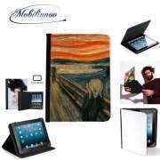 pochette SAMSUNG GALAXY TAB A6 10'' avec clip ceinture The Scream