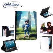 pochette SAMSUNG GALAXY TAB A6 10'' avec clip ceinture Vegeta ready to fight