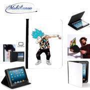 pochette SAMSUNG GALAXY TAB A6 10'' avec clip ceinture Vegeta Sayian God Dab