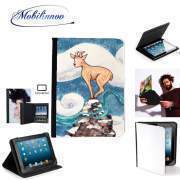 pochette SAMSUNG GALAXY TAB A6 10'' avec clip ceinture Winter Goat