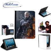 pochette SAMSUNG GALAXY TAB A6 10'' avec clip ceinture Witcher Fanart