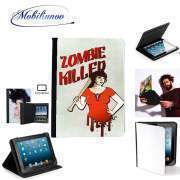 pochette SAMSUNG GALAXY TAB A6 10'' avec clip ceinture Zombie Killer